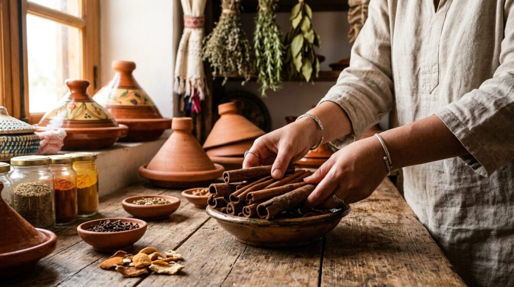 Photorealistic stock photo, 16:9 format: Close-up of hands a