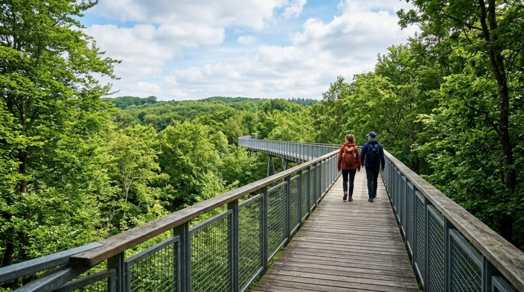 Professional stock photo, 16:9 aspect ratio. Active weekend